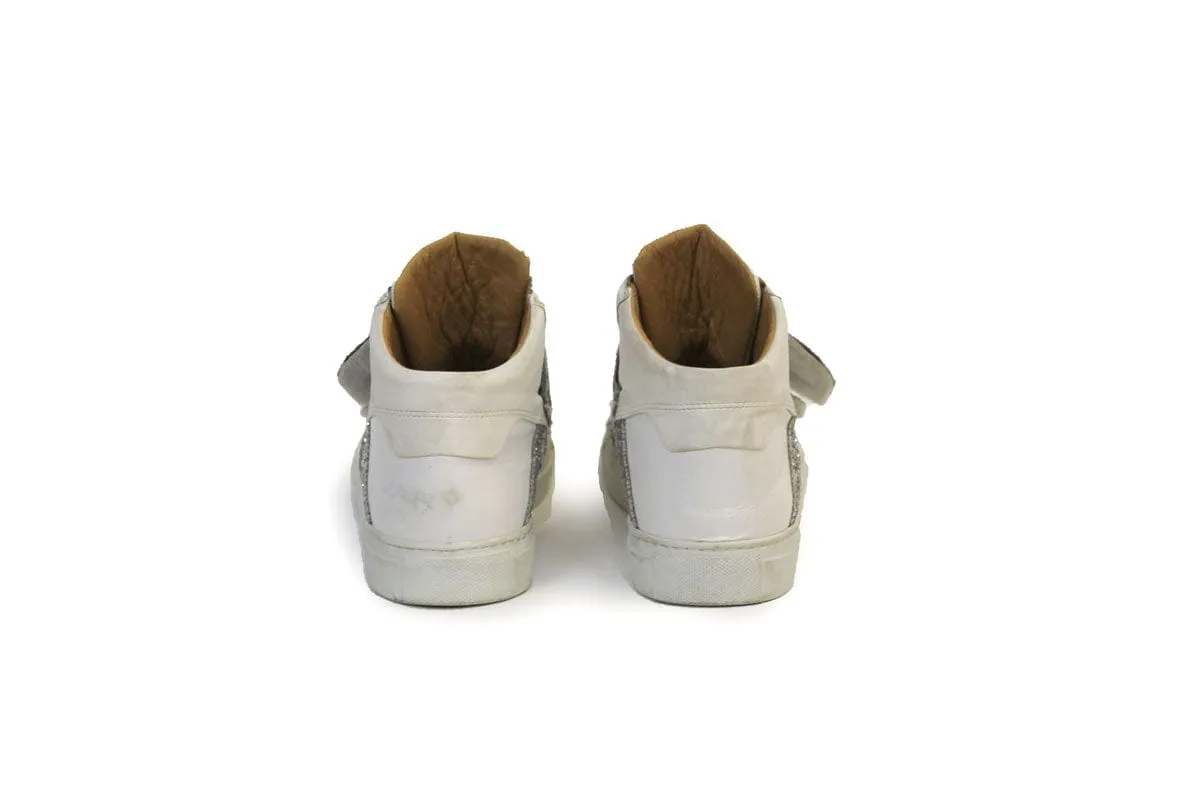 MM6 Glitter High Top Sneakers