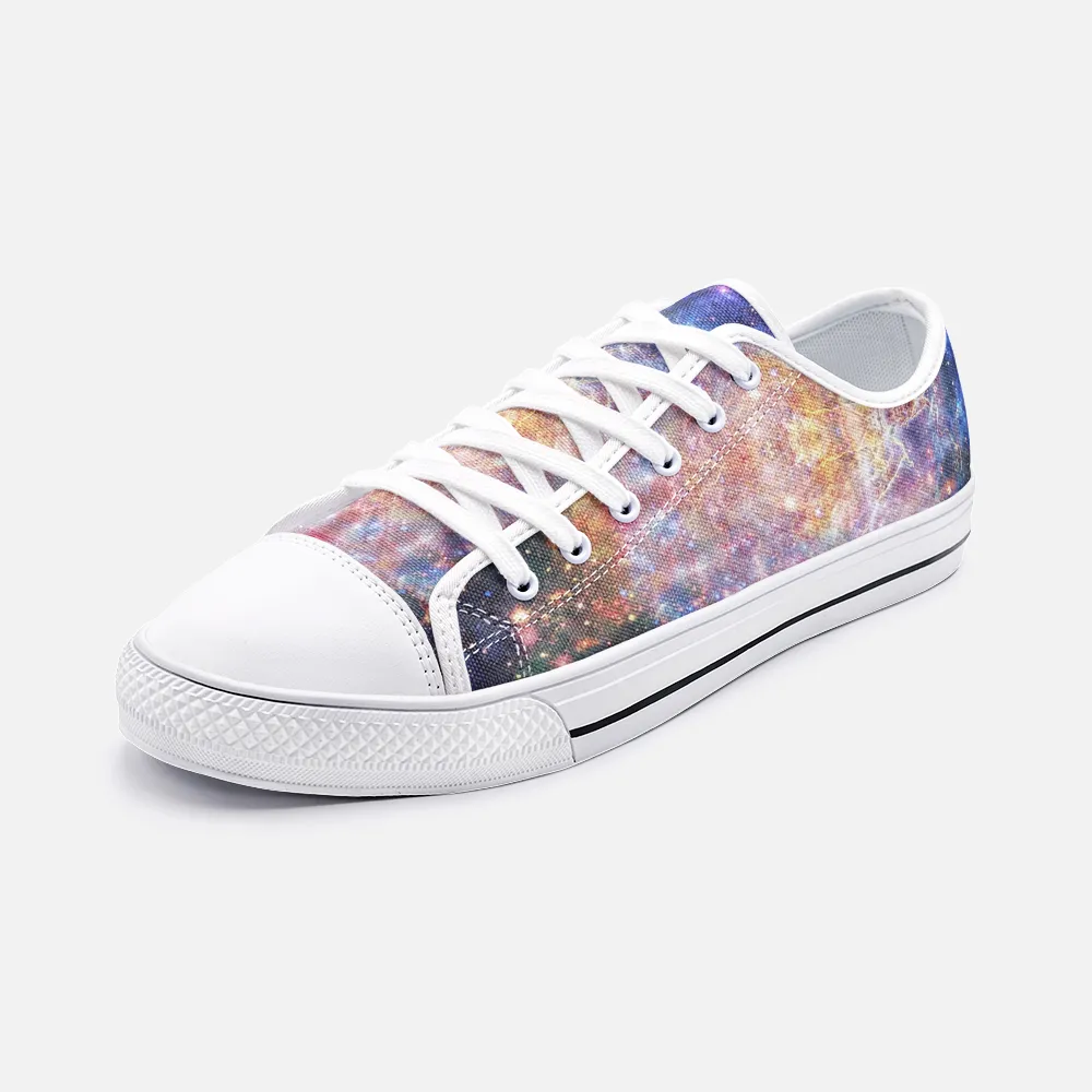Niari's Shadow Psychedelic Canvas Low-Tops