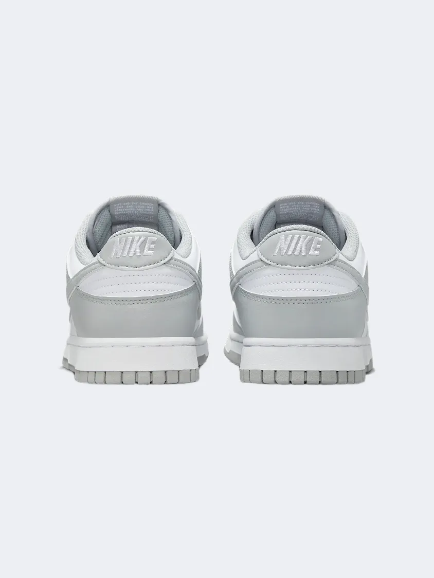Nike Dunk Retro Men Lifestyle Sneakers White/Smoke Grey