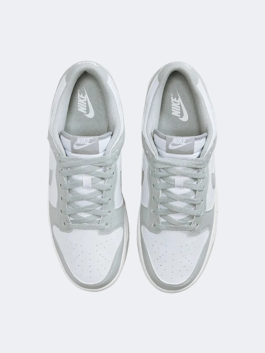 Nike Dunk Retro Men Lifestyle Sneakers White/Smoke Grey