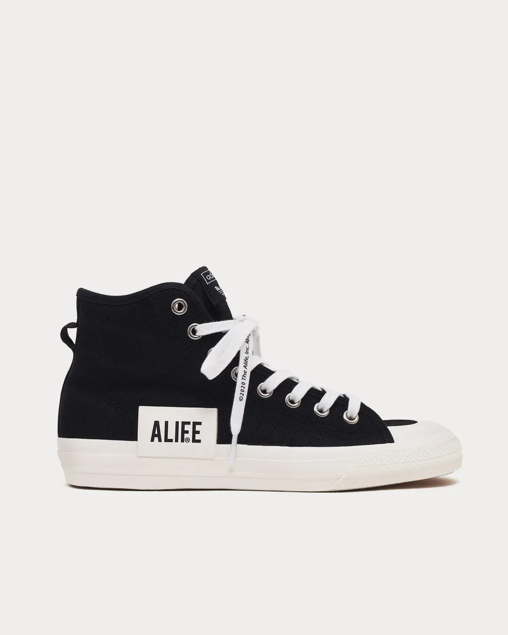 Nizza Black High Top Sneakers