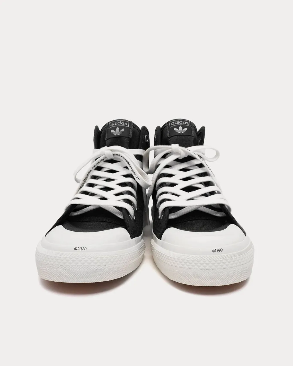 Nizza Black High Top Sneakers