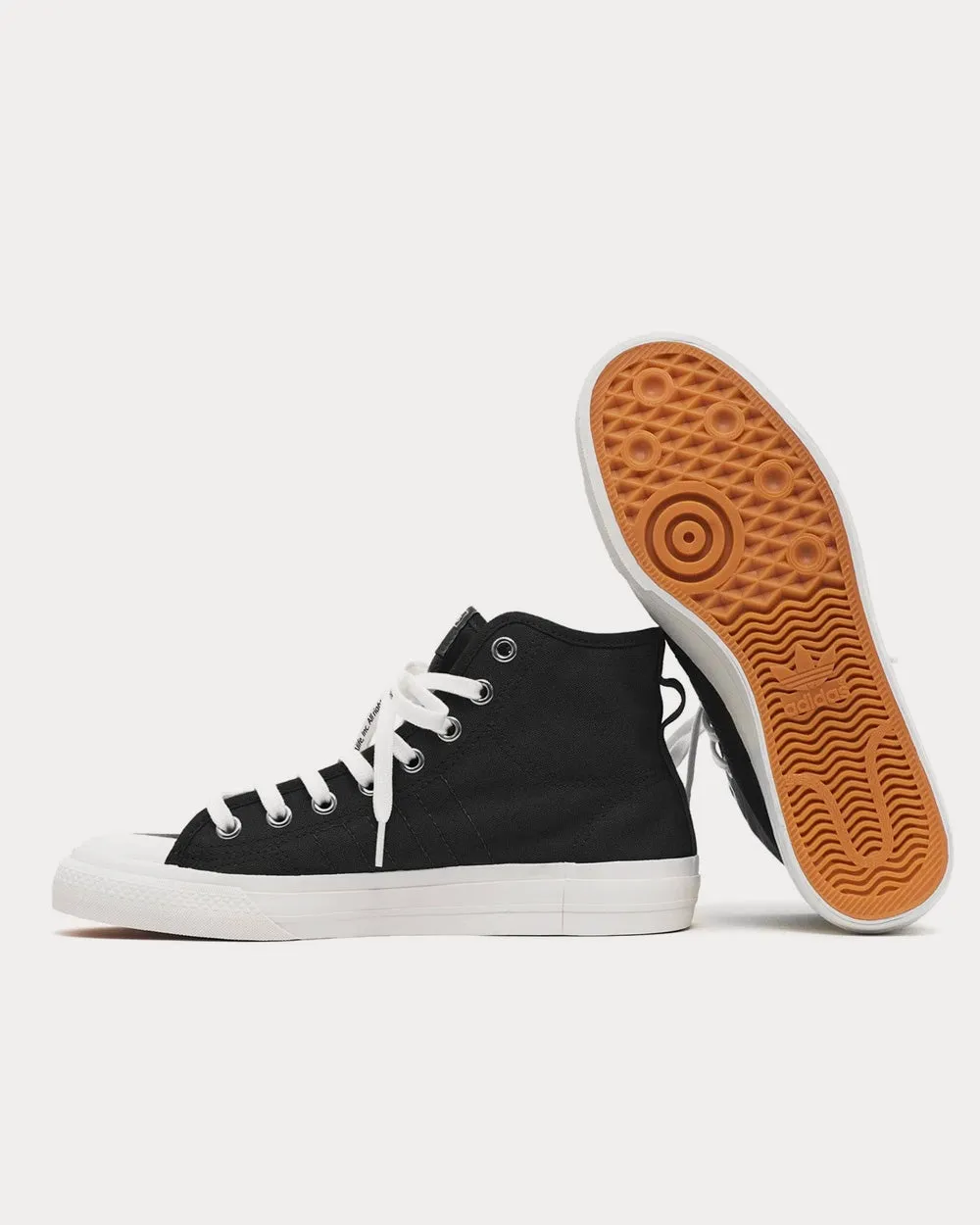 Nizza Black High Top Sneakers