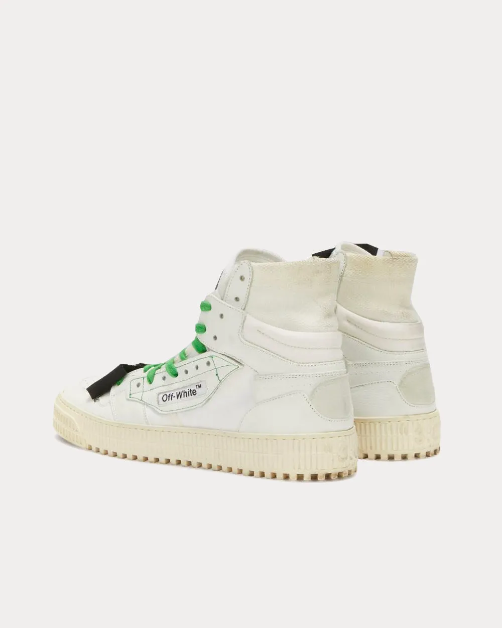 Off-Court 3.0 White / Green High Top Sneakers