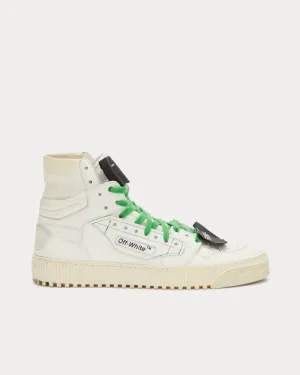 Off-Court 3.0 White / Green High Top Sneakers