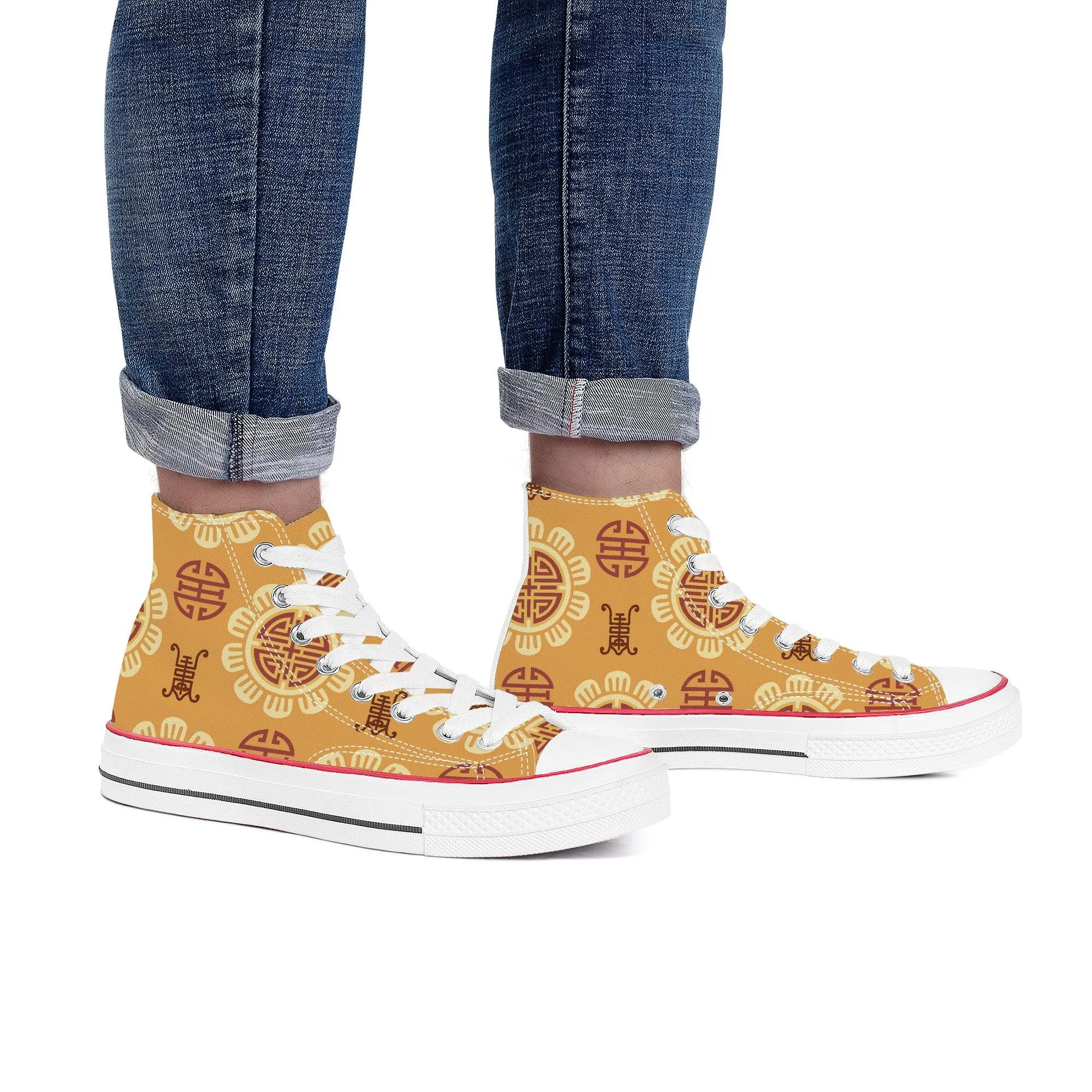Origami - High Top Canvas Shoes