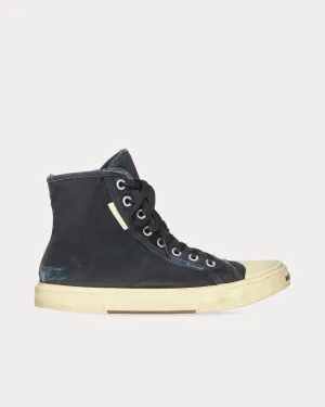 Paris Black High Top Sneakers