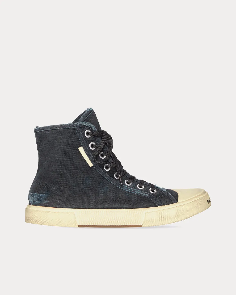 Paris Black High Top Sneakers