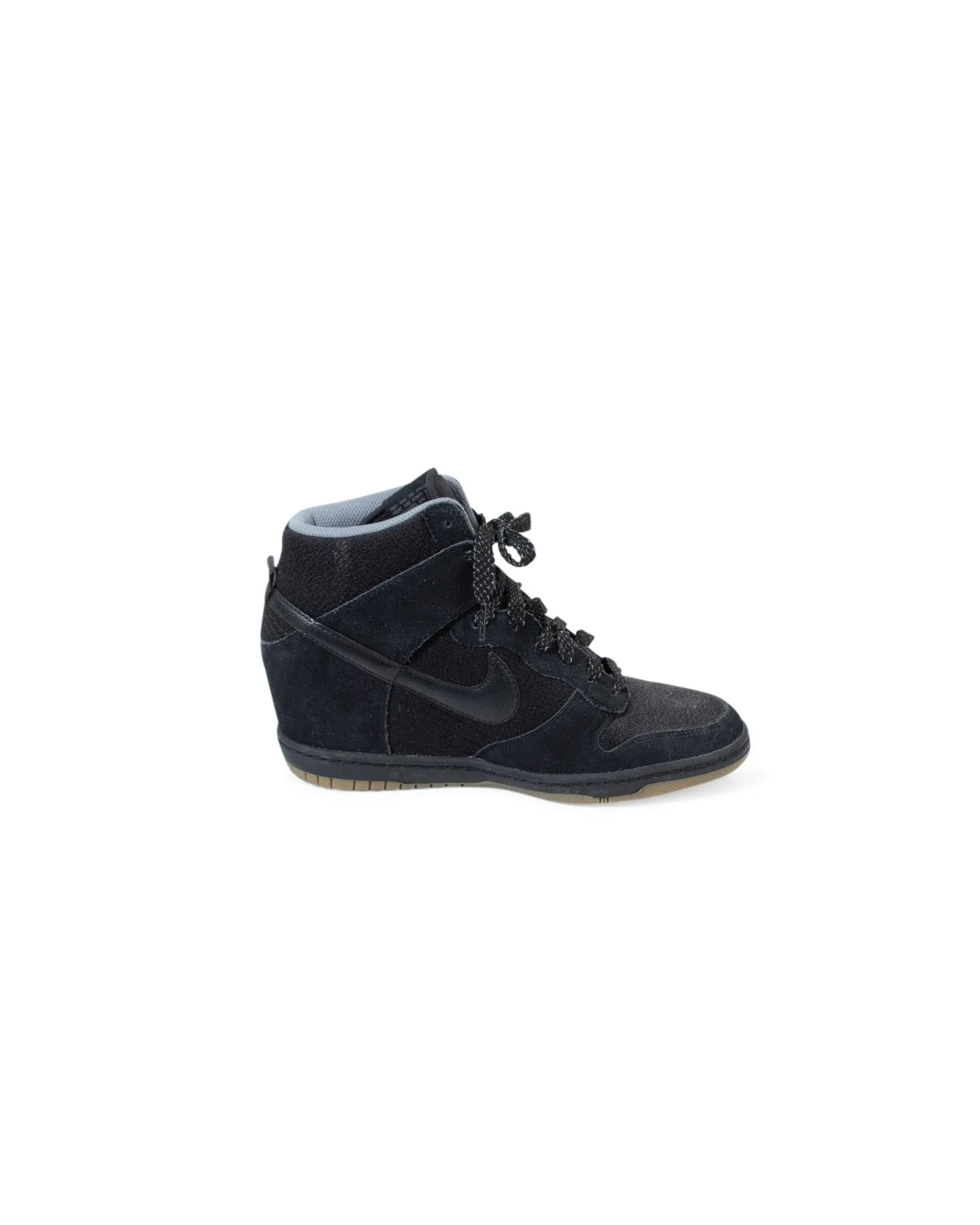 "Dunk"  Wedge Sneakers