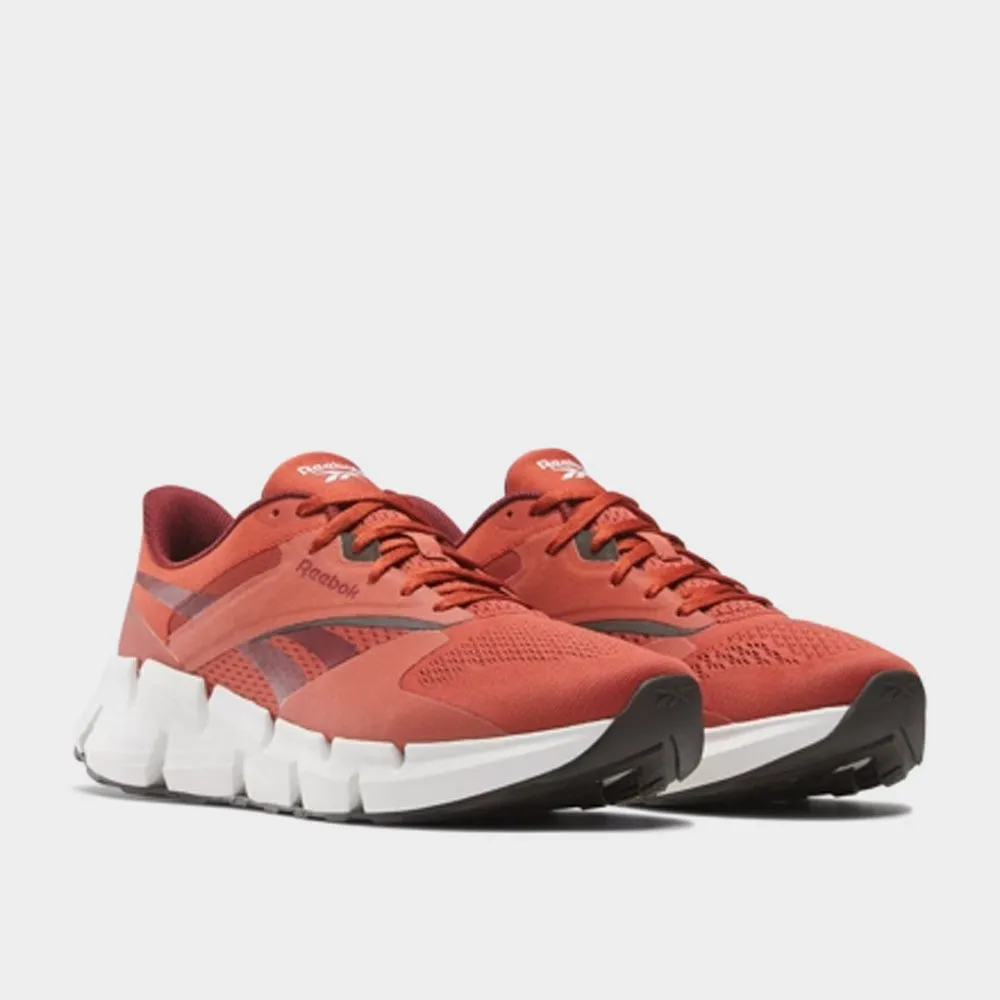 Reebok Mens Zig Dynamica 5 Sneaker Red/white _ 183029 _ Red