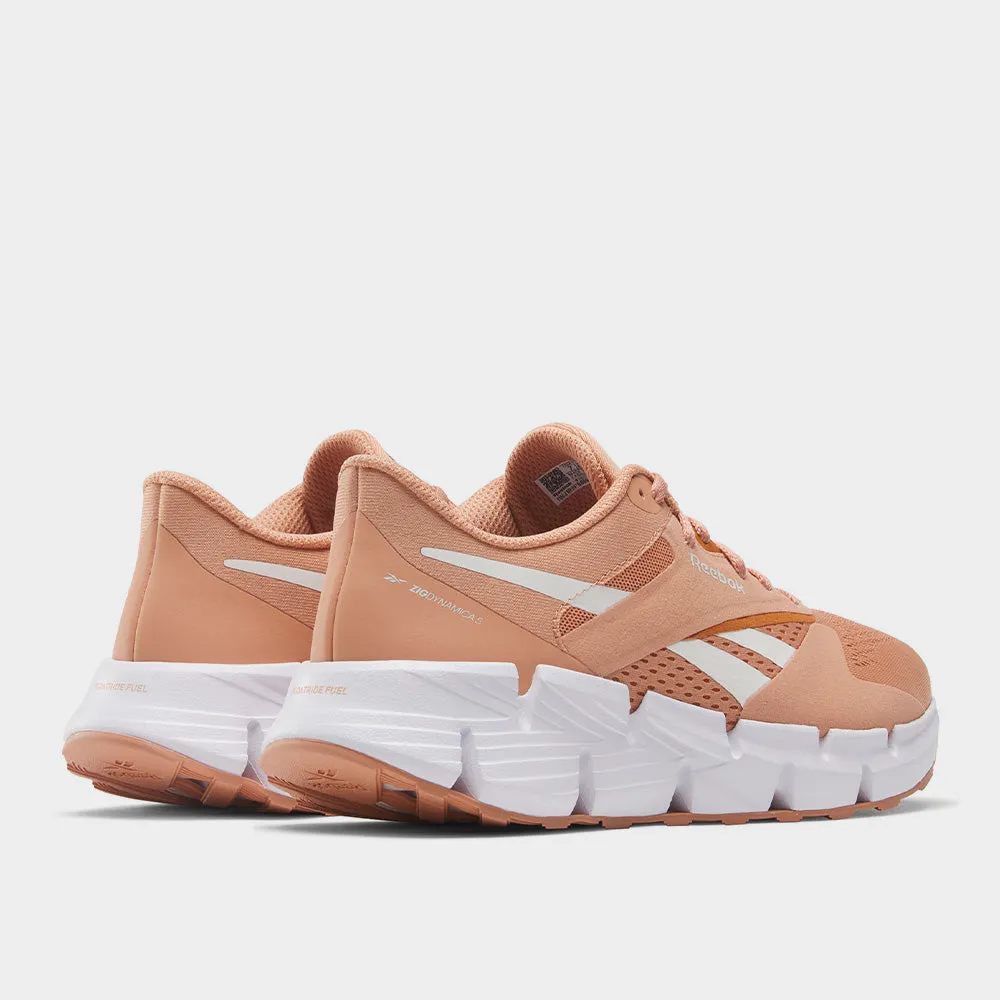 Reebok Womens Zig Dynamica 5 Sneaker Pink/white _ 183015 _ Pink