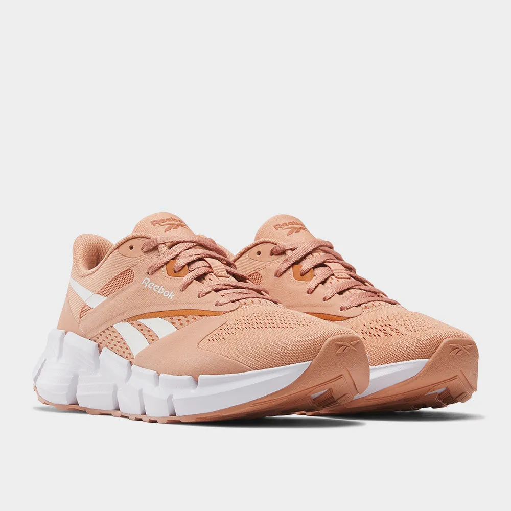 Reebok Womens Zig Dynamica 5 Sneaker Pink/white _ 183015 _ Pink
