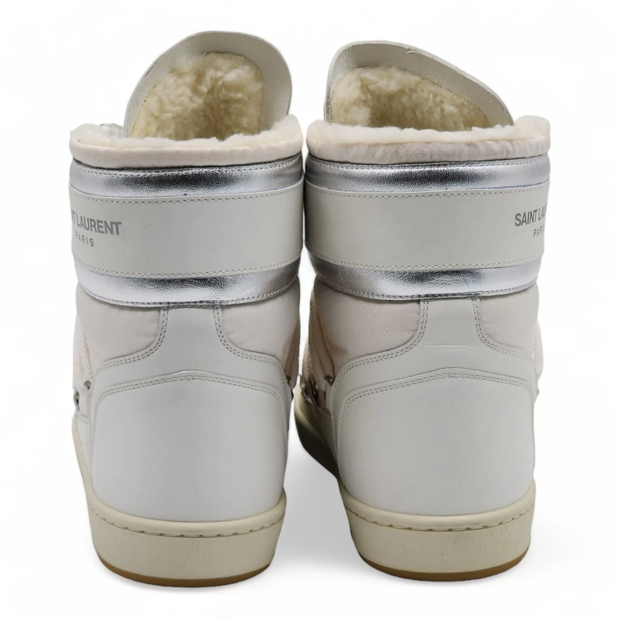 Saint Laurent Women's High Top Ski Sneakers