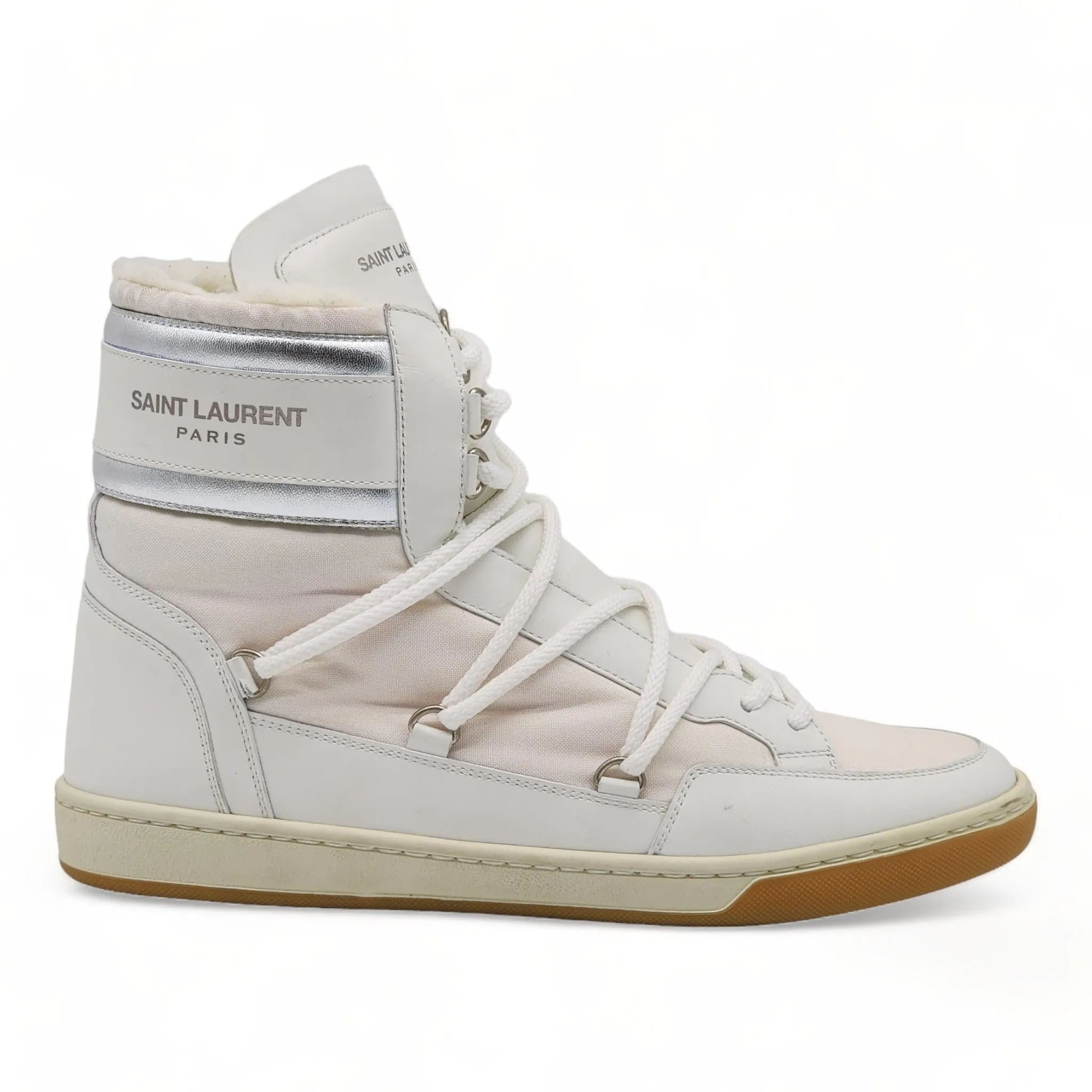 Saint Laurent Women's High Top Ski Sneakers