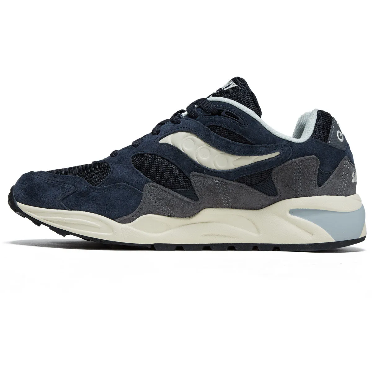 Saucony Grid Shadow 2 Shoes - Navy/Cream