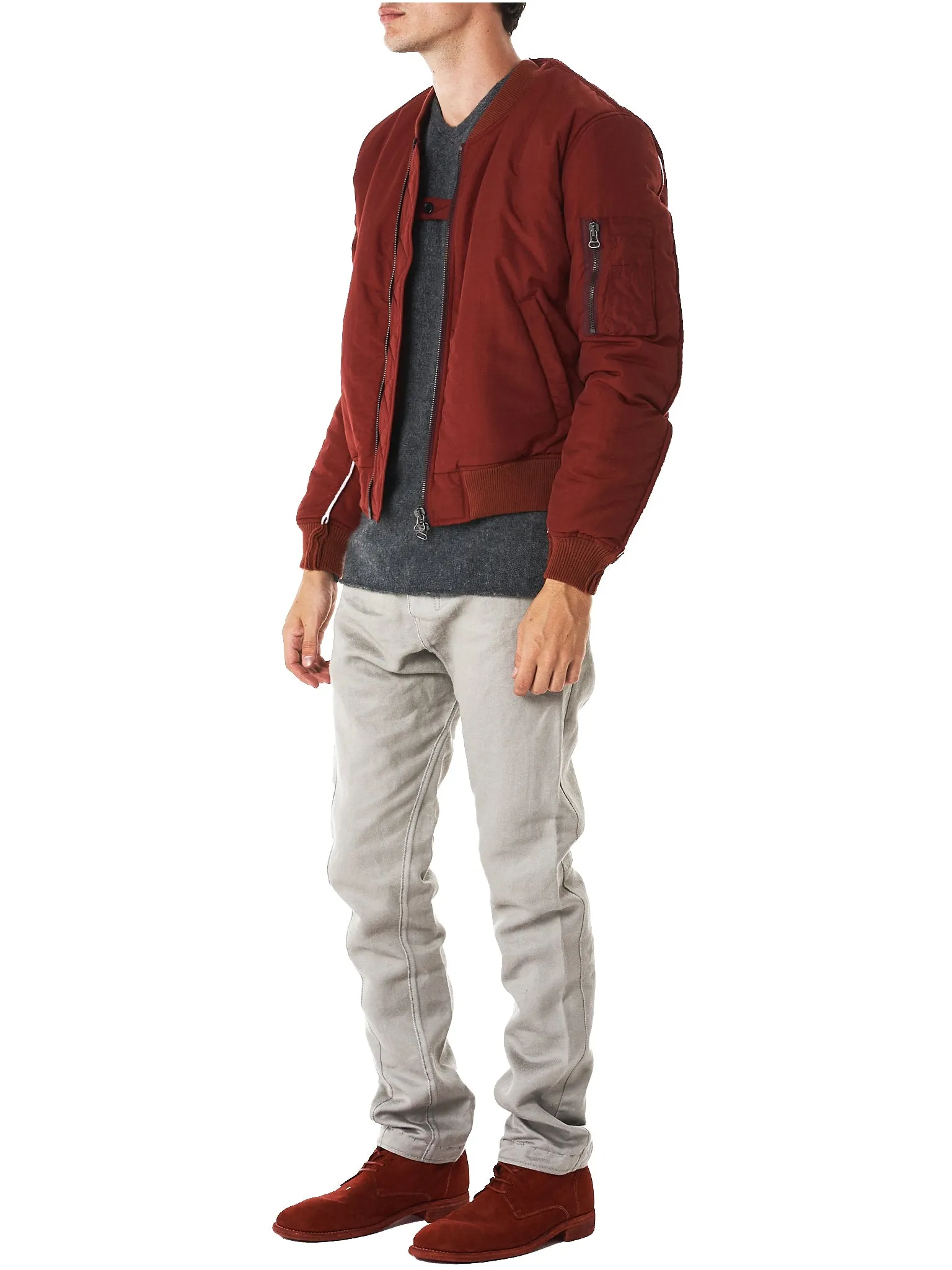 Suede Dyed Leather Boots (994-KANGAROO-REVERSE-1006T)