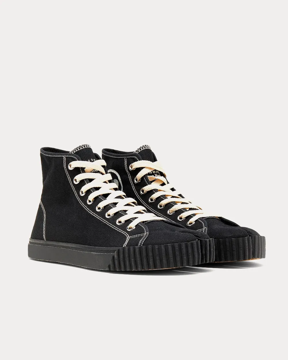 Tabi Black High Top Sneakers