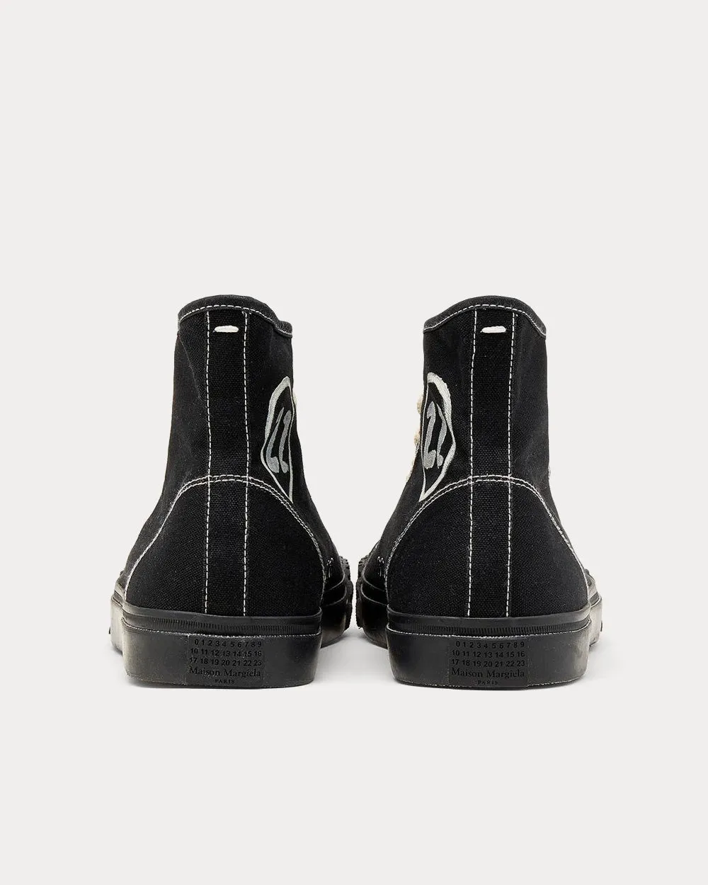 Tabi Black High Top Sneakers