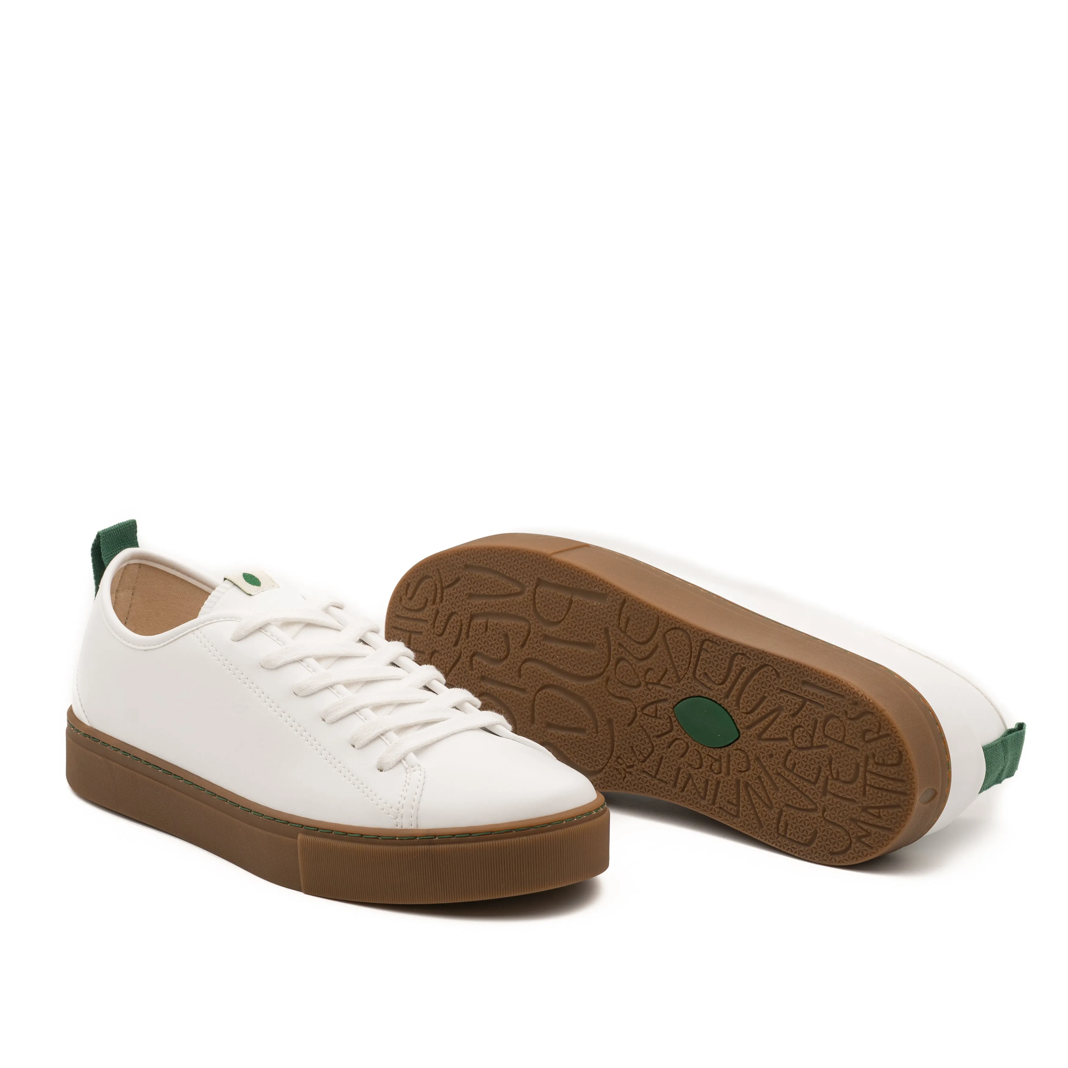 Vegan sneaker bio-veg white NIK010