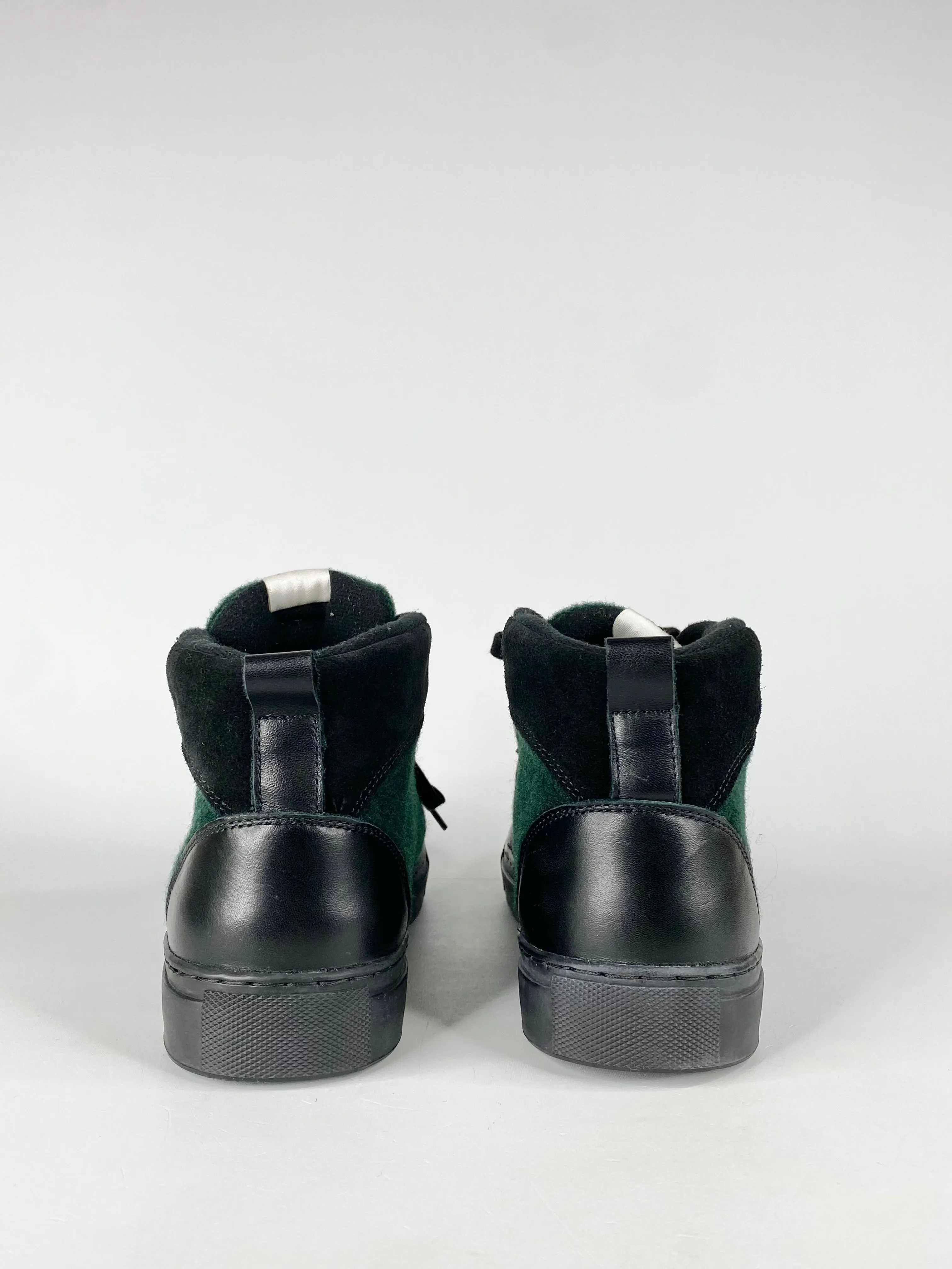 Vintage Adam Kimmel Forest Green High Top Sneakers  EU43
