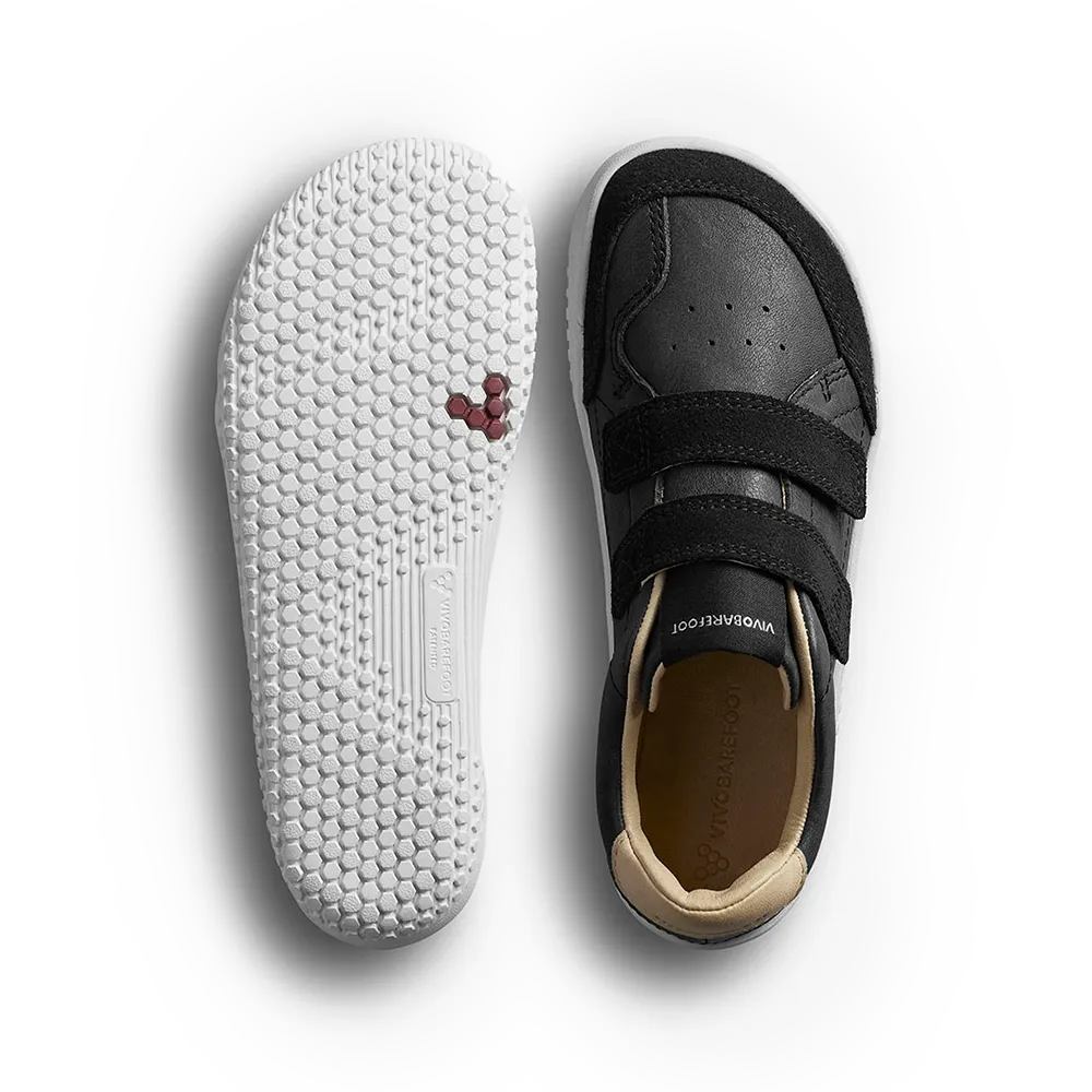 Vivobarefoot Gobi Sneaker Kids Obsidian