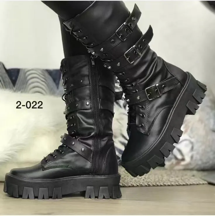 Women's Martin Lace Up Boots