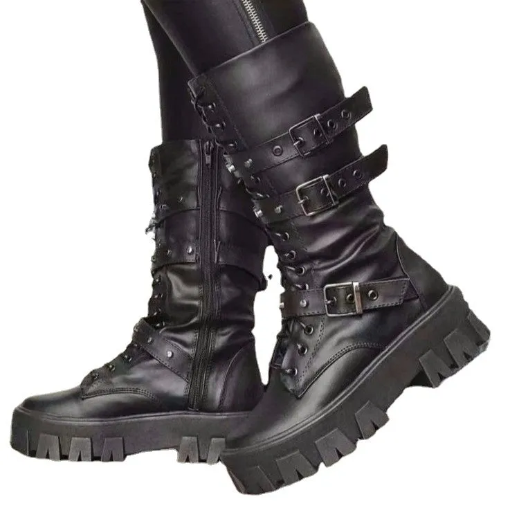Women's Martin Lace Up Boots