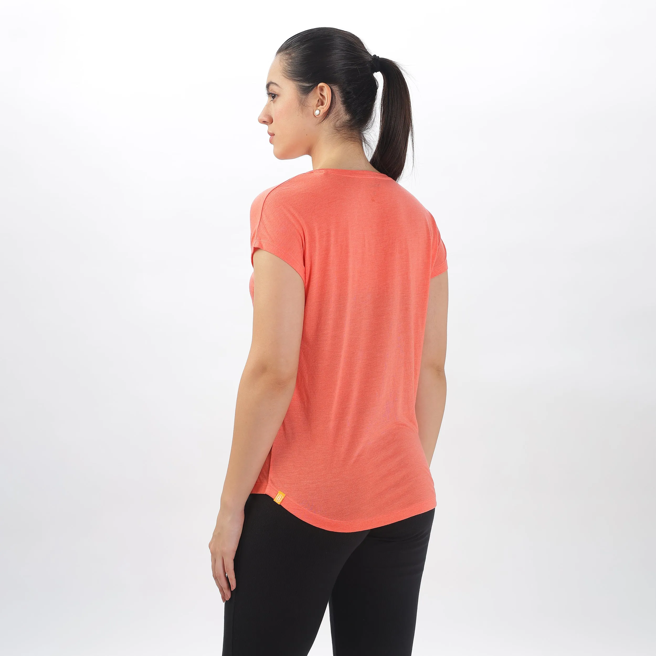 WOMENS TENCIL POLYESTER ULTRA SOFT AND SMOOTH HYPOALLERGENIC T-SHIRTS