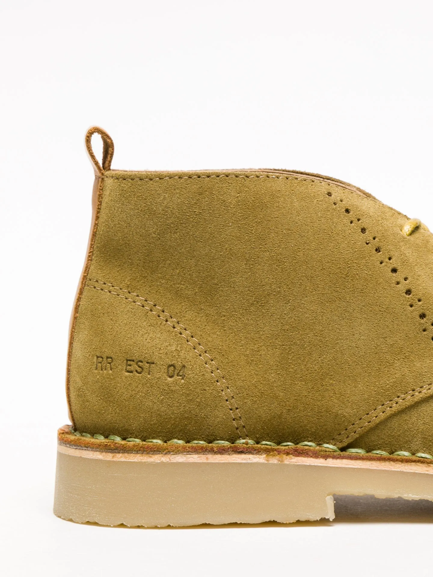 Yellow Lace-up Ankle Boots